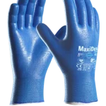 Gants nitrile bleus étanches (peintre)