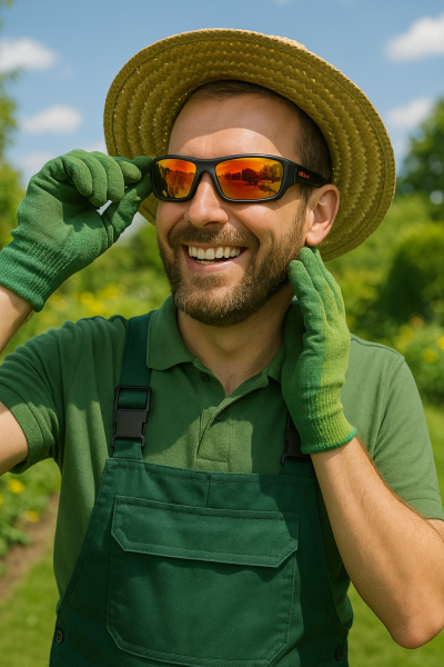 lunettes solaires de sécurité