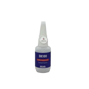 Colle cyanoacrylate Dosakol DK100 viscosité moyenne 20 g – adhésif rapide pour industrie, bâtiment, collectivités et particuliers, idéal pour carreleurs, charpentiers et peintres