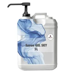 Gel mains & surfaces haute mousse, pH neutre, parfum frais « Sky ». Peintres et plaquistes l’adoptent pour éliminer craies et résines ; maçons et couvreurs pour dégraisser mains après chantier. Convient aux menuisiers et serruriers pour nettoyer copeaux, poussières de bois et huiles de coupe.
