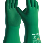 Gants de travail anti-coupure Maxichem Tritech 76-833 avec enduction nitrile, EPI pour industrie, BTP et manutention lourde