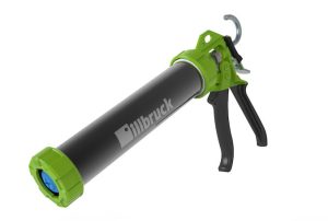 Pistolet à mastic professionnel Illbruck AA954 – application silicone et polyuréthane industrie bâtiment EPI