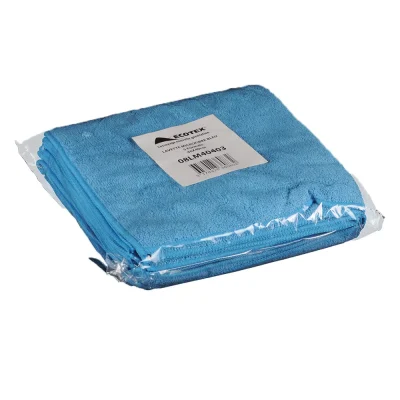 Chiffons non‑tissés microfibres bleus – lot nettoyage professionnel pour industrie, bâtiment, collectivités et particuliers