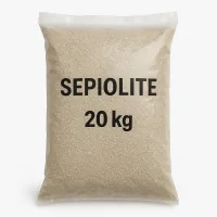 sac de sable absorbant , sepiolite marron