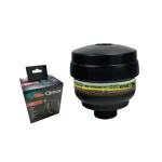 Cartouche combinée contre gaz/vapeurs chimiques et contre particules (P3). Adaptée pour notre masque facial MASCART, mais également pour tous les masques dotés d'un filetage de connexion normalisé (EN148-1).