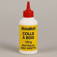 Colle à bois 125 g avec pipette, idéale pour collages précis et propres. Adhérence rapide, forte résistance et application facile pour travaux de menuiserie et bricolage.