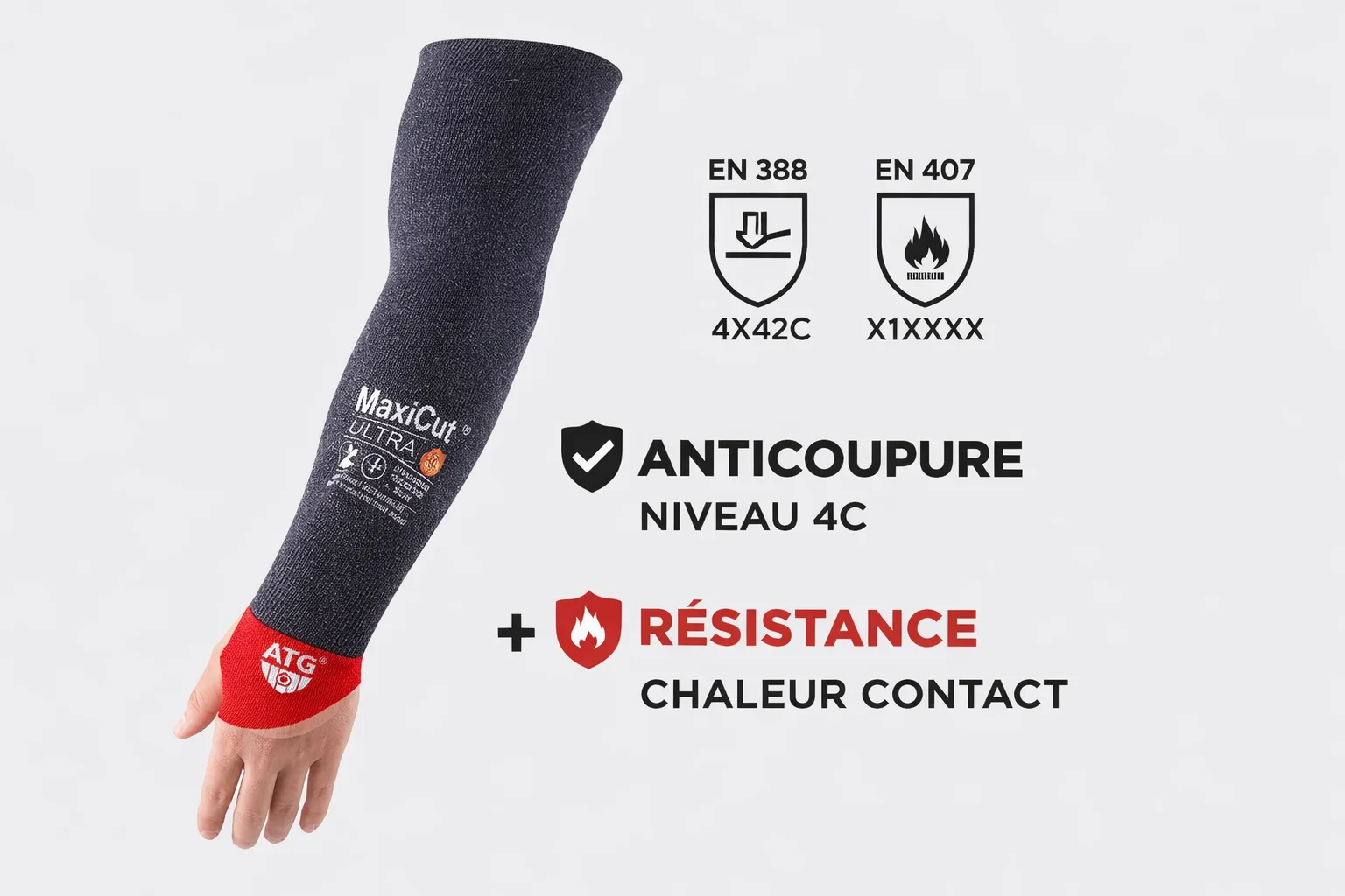 Manchette Anticoupure MaxiCut® Ultra™ Niveau 4C - vue 2