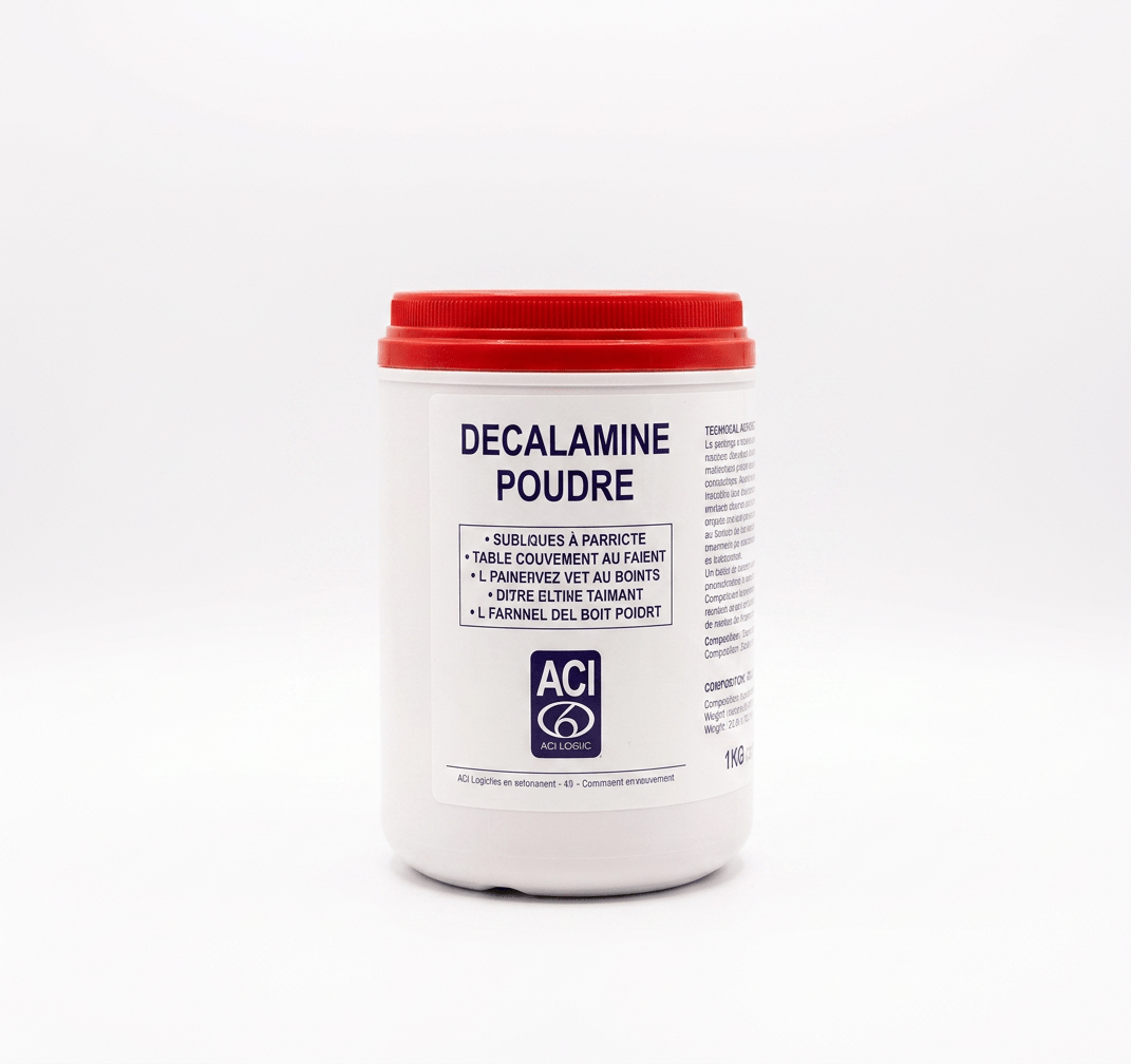 Poudre de ramonage tous foyers DECALAMINE 1KG ACI — vue 2 (réf. poudre-de-ramonage)