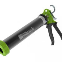 Pistolet à colle électrique Illbruck pour travaux de collage précis, idéal pour usage industriel, bâtiment et bricolage