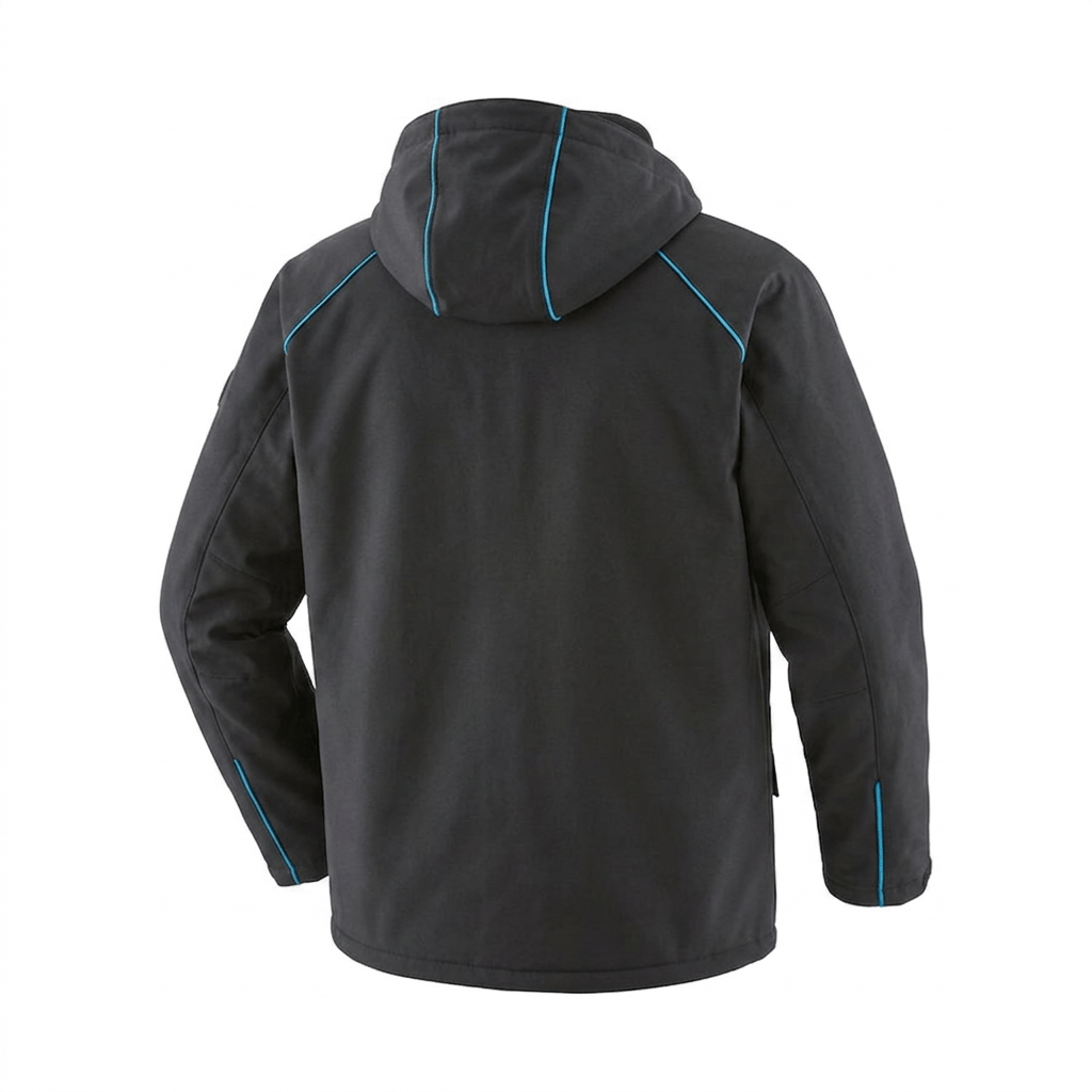 Veste de travail softshell Terrax Workwear DIFAC — vue 2 (réf. veste-de-travail-softshell-terrax-workwear)