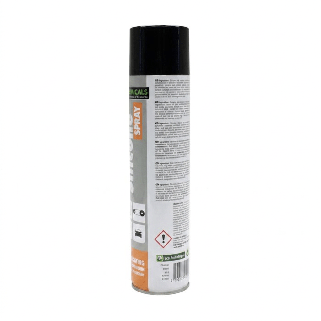 DL CHEMICALS® Spray silicone 600ML DL CHEMICALS — vue 2 (réf. spray-silicone)