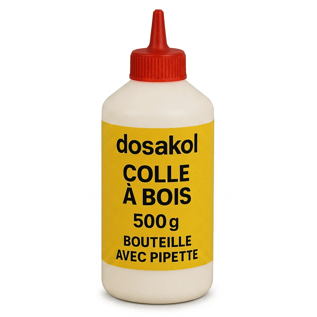 Colle à bois 500 g DOSAKOL — vue 2 (réf. colle-a-bois-500-g-copie-2)