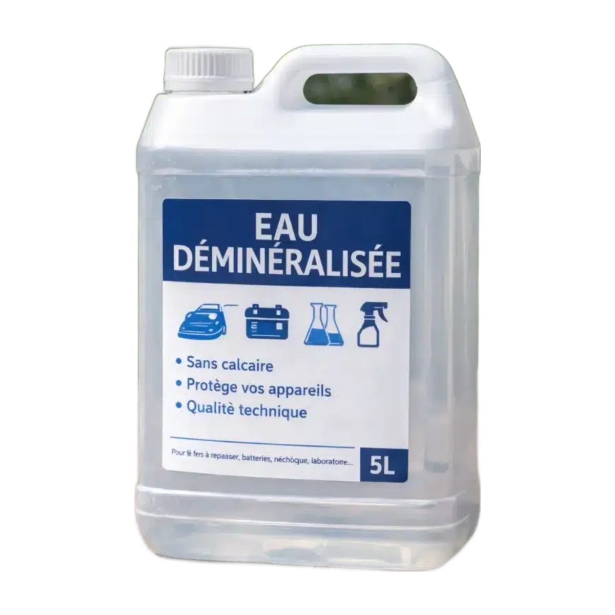 Eau déminéralisée – Qualité technique 20L