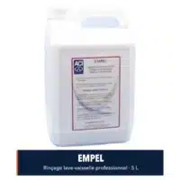 Liquide de rinçage pour lave-vaisselle professionnel 5L