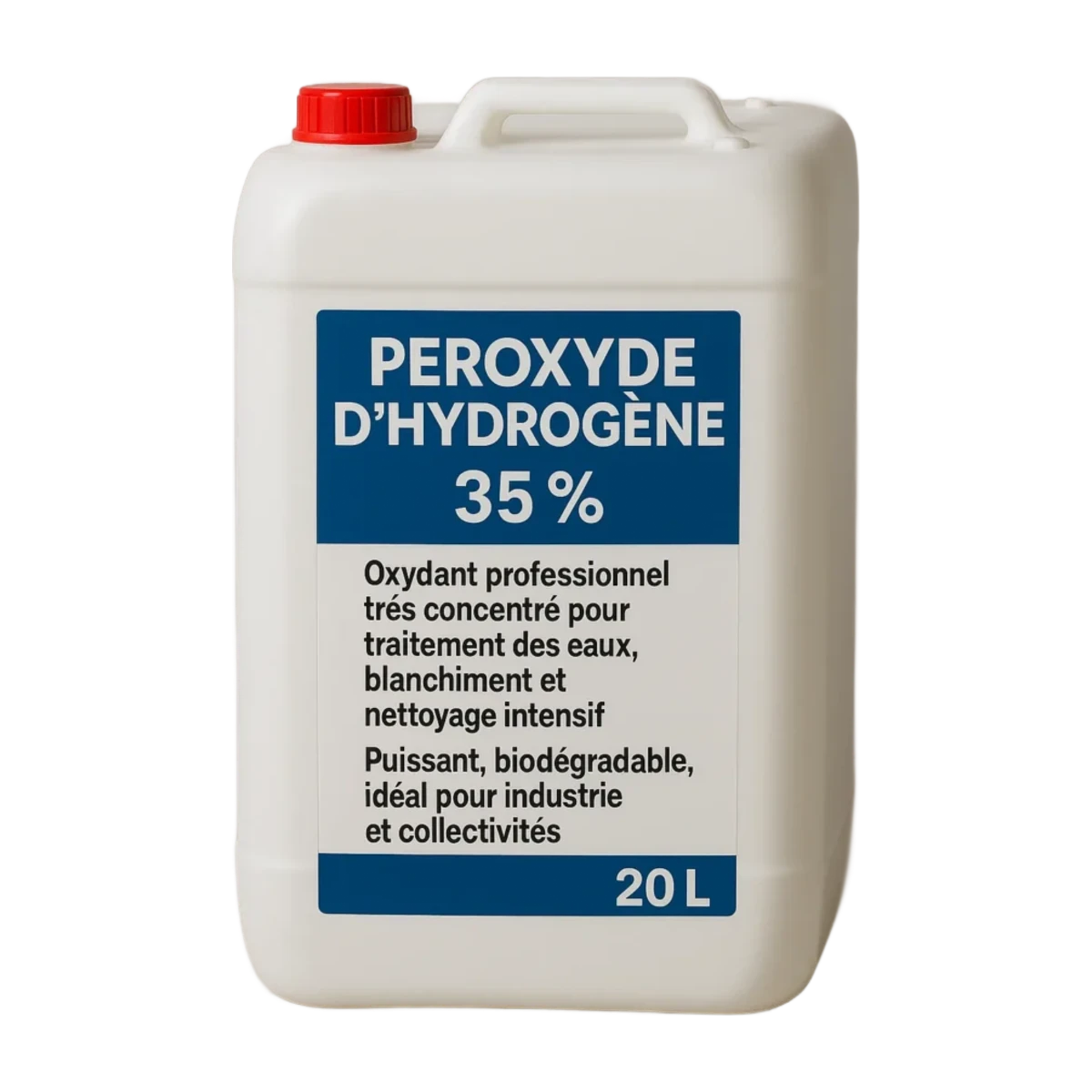 Peroxyde d’hydrogène 35 % 20L