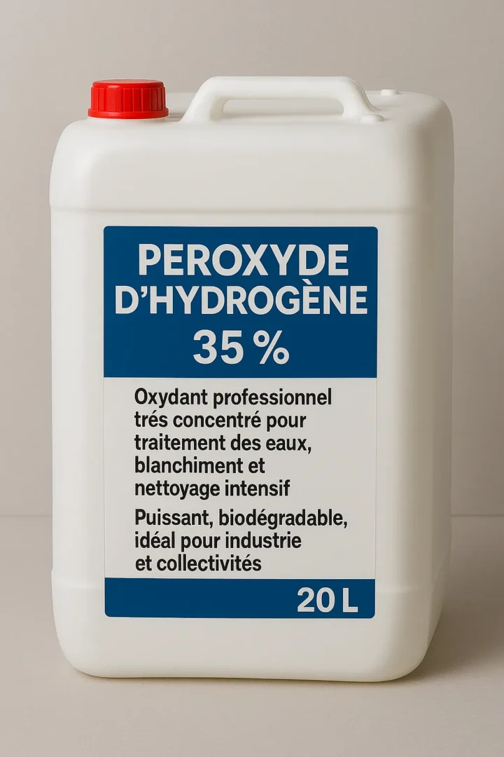 Peroxyde d'Hydrogène 35% 20L - Oxydant Pro - vue 2