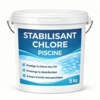 Stabilisant Chlore 5kg - Protection UV Piscine