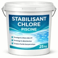 Stabilisant Chlore 25kg - Protection UV Piscine