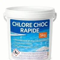 Chlore Choc Rapide 5kg - Désinfectant Piscine