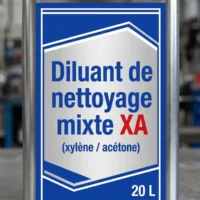 Bidon métallique de diluant de nettoyage mixte XA xylène / acétone 20 L