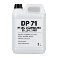 Bidon de 5 L de DP 71, nettoyant dégraissant polyvalent industriel aux extraits végétaux