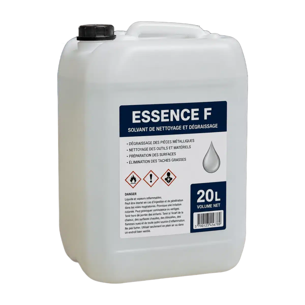 Essence F en 4 bidons de 5 L